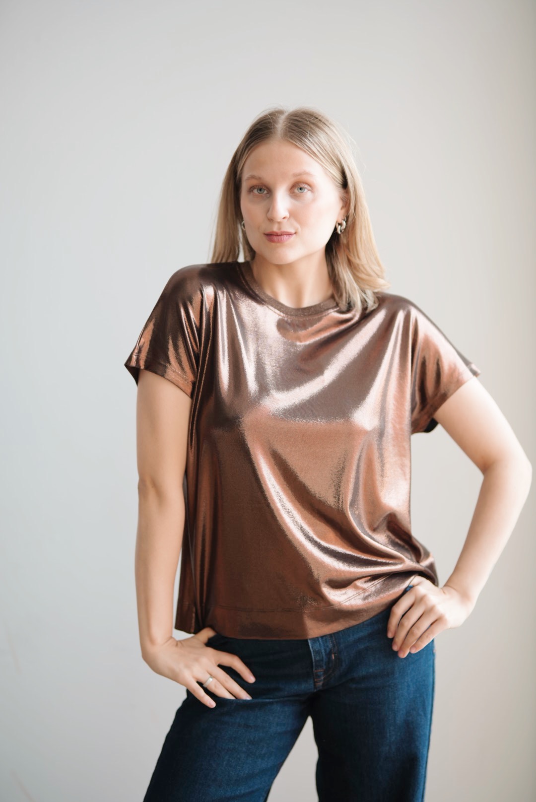 Nivola Metallic T-paita - Image 2