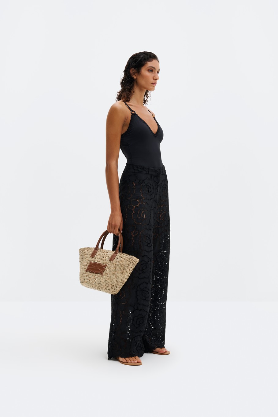 Stacey Wide Pitsihousut - Image 5