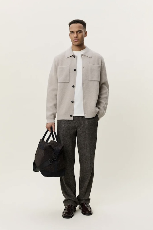 Milano Knit Overshirt - Image 4