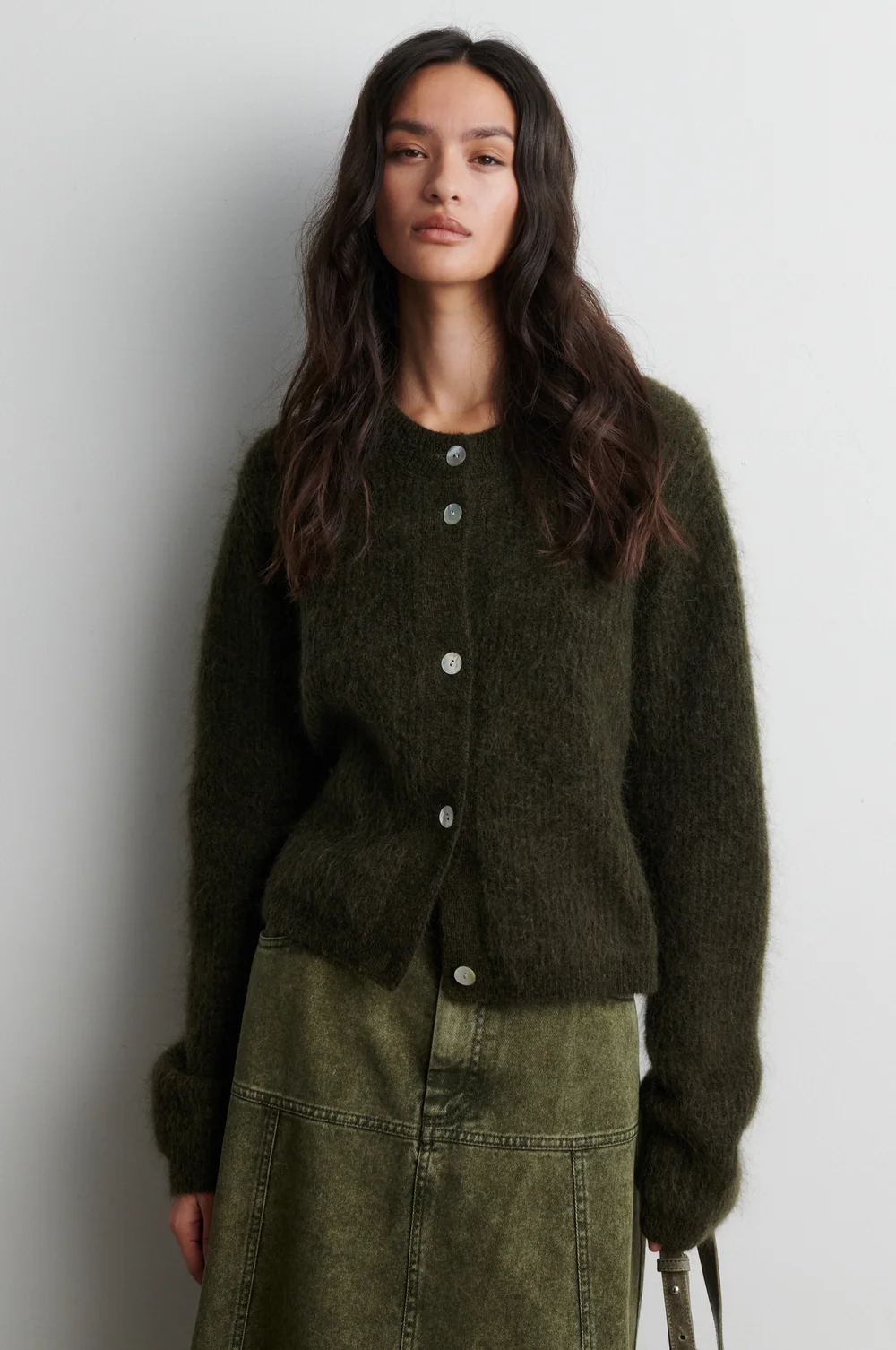 Andrea Knit Rib Neuletakki
