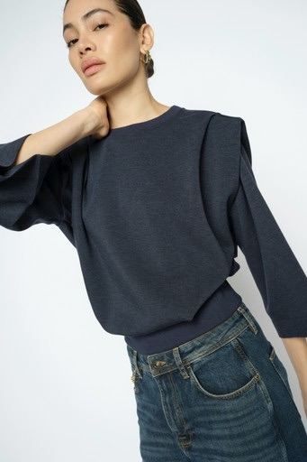 Mae 3/4 Sleeve Collegepusero - Image 2